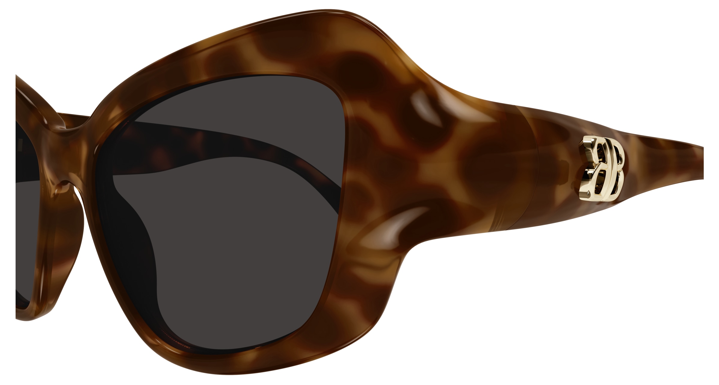 detalhe dos óculos cat eye BB 0353S