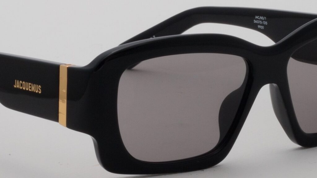 detalhe dos óculos Jac 60