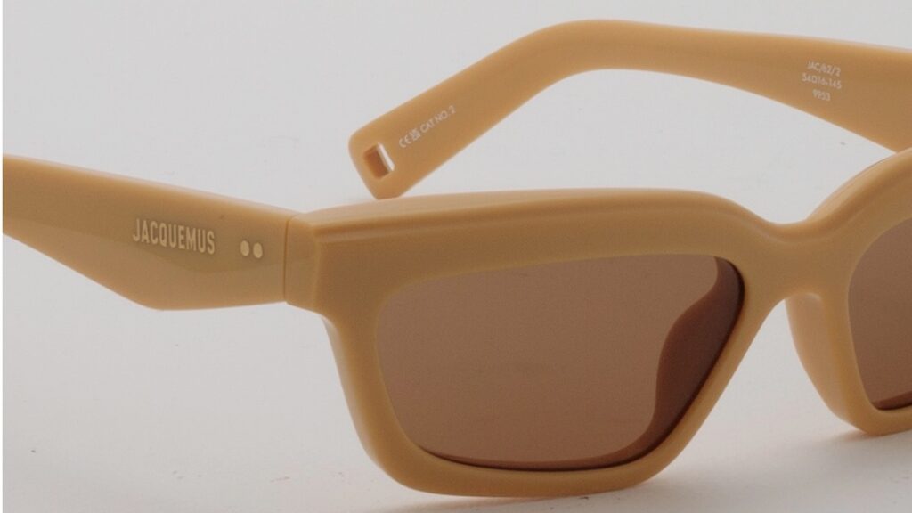 pormenor dos óculos Jac 62 Salon
