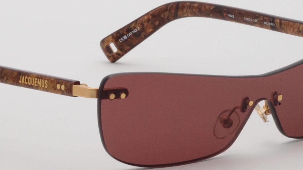detalhe dos óculos Jac 69
